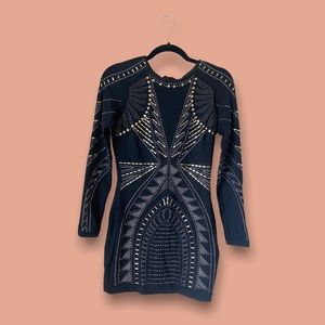 Bebe Sequin Cocktail Dress